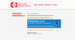 Desktop Screenshot of huggers.nl
